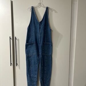 This denim jumpsuit worn once